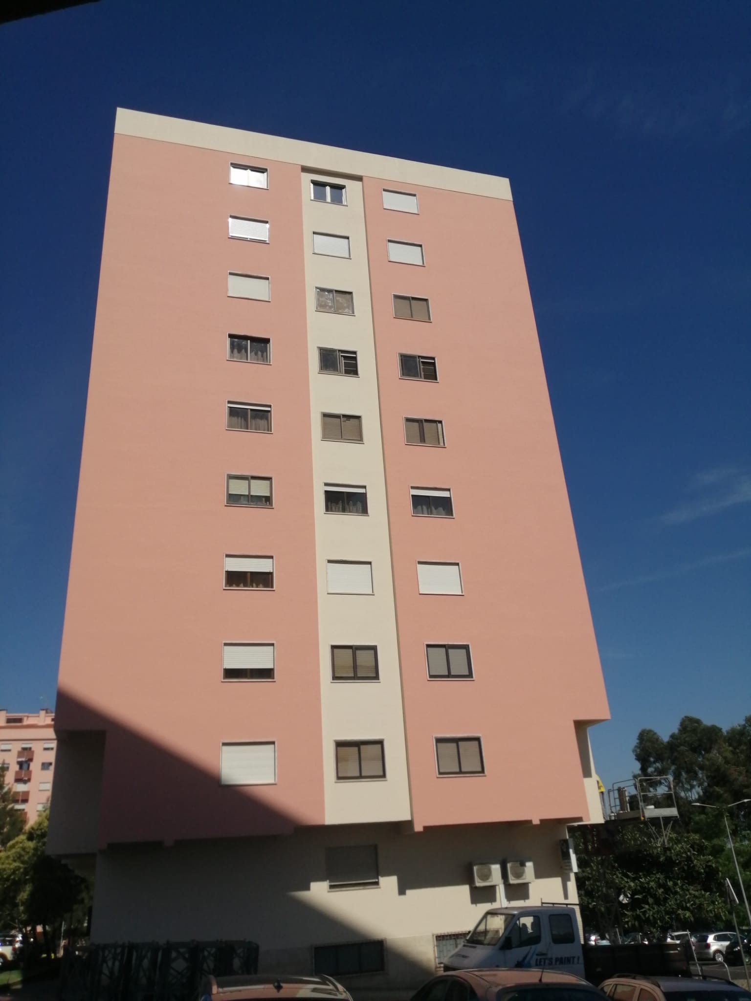 Fachada com Pláscryl